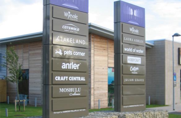 Wyvedale Business Park - Totem Signs