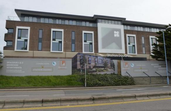 Station Square - Pre painted aluminium cladding